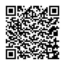 QR-koodi puhelinnumerolle +12019742415