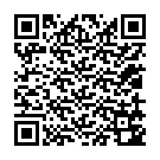 Código QR para número de telefone +12019742419