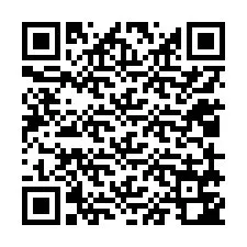 QR код за телефонен номер +12019742422