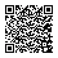 QR-koodi puhelinnumerolle +12019742423