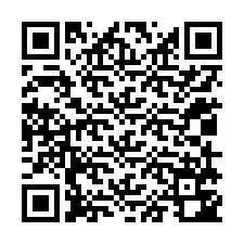 Kode QR untuk nomor Telepon +12019742630