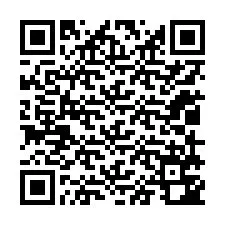 Kod QR dla numeru telefonu +12019742635