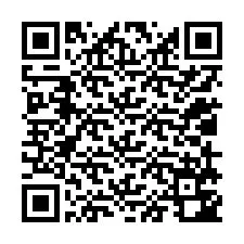 Kod QR dla numeru telefonu +12019742638