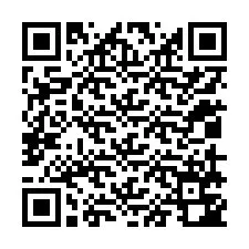 QR-koodi puhelinnumerolle +12019742640