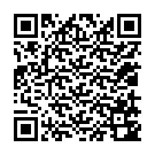 Kode QR untuk nomor Telepon +12019742749