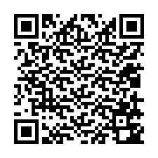 QR-код для номера телефона +12019742756