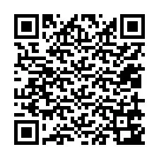 Kode QR untuk nomor Telepon +12019743847