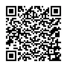 QR kód a telefonszámhoz +12019743851