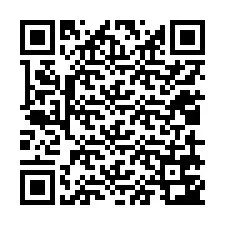 QR kód a telefonszámhoz +12019743852