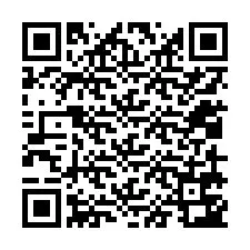 QR-koodi puhelinnumerolle +12019743853