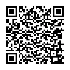 QR-код для номера телефона +12019743856