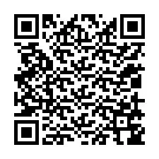 QR-koodi puhelinnumerolle +12019746344