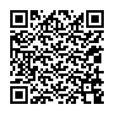 QR kód a telefonszámhoz +12019748950