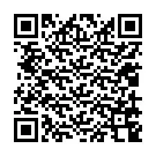 QR код за телефонен номер +12019748952