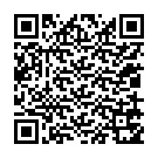 QR-koodi puhelinnumerolle +12019751884