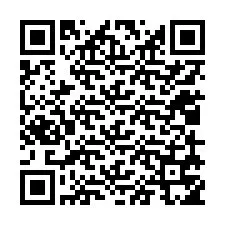 QR-koodi puhelinnumerolle +12019755062