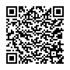 QR-код для номера телефона +12019755748