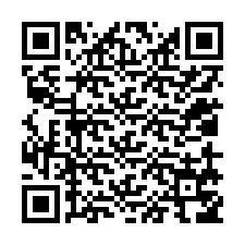 QR Code pour le numéro de téléphone +12019756408