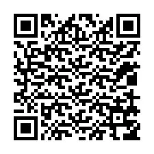 QR kód a telefonszámhoz +12019756481