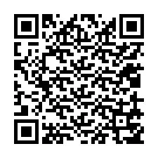 QR Code สำหรับหมายเลขโทรศัพท์ +12019757012