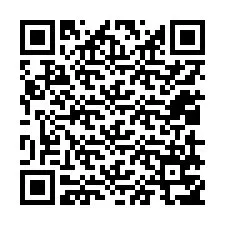 QR-код для номера телефона +12019757657