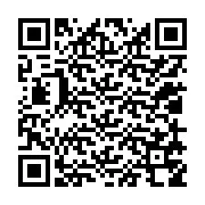 Código QR para número de teléfono +12019758128