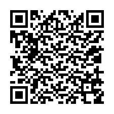 QR-код для номера телефона +12019758908