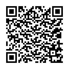 QR код за телефонен номер +12019771548