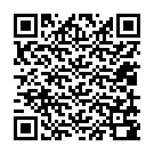 QR Code สำหรับหมายเลขโทรศัพท์ +12019780137