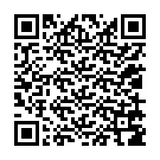 Kode QR untuk nomor Telepon +12019786898