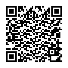 QR код за телефонен номер +12019810325