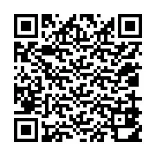 QR kód a telefonszámhoz +12019810888