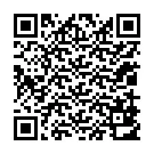 Kode QR untuk nomor Telepon +12019812585