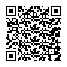 QR код за телефонен номер +12019814075