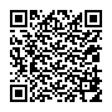 QR-koodi puhelinnumerolle +12019814240