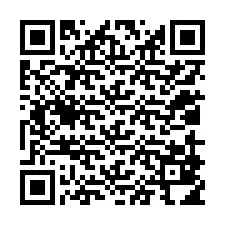 QR код за телефонен номер +12019814308