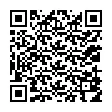 QR-koodi puhelinnumerolle +12019814309