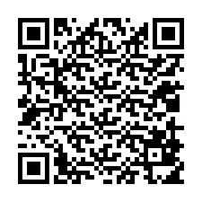 QR Code pour le numéro de téléphone +12019815712