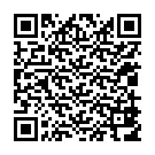 QR Code pour le numéro de téléphone +12019816860