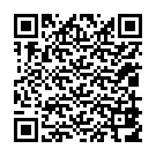 QR код за телефонен номер +12019816861