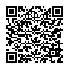 QR-код для номера телефона +12019819894