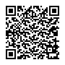 QR-koodi puhelinnumerolle +12019831482