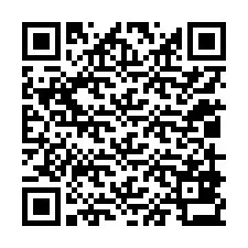 QR Code pour le numéro de téléphone +12019833964