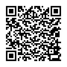 QR код за телефонен номер +12019833965