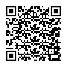 QR Code สำหรับหมายเลขโทรศัพท์ +12019833975