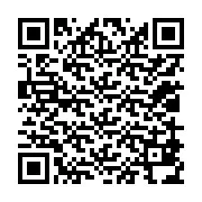 QR Code สำหรับหมายเลขโทรศัพท์ +12019834099