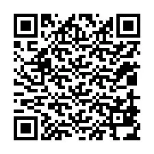 QR Code pour le numéro de téléphone +12019834101