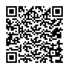 QR-koodi puhelinnumerolle +12019836007