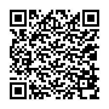 QR-code voor telefoonnummer +12019838328