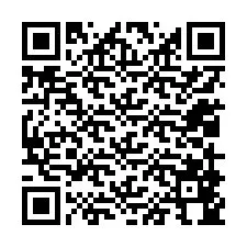 QR-code voor telefoonnummer +12019844737